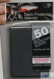 50 ULTRA PRO BLACK DECK PROTECTORS CARD SLEEVES FOR MTG POKEMON
