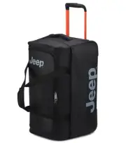 Jeep 55 cm 2-Wheel Rolling Duffle Bag - Black (JS009D)