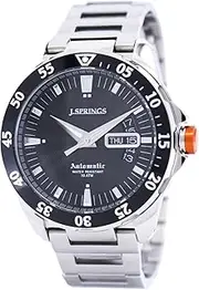 [Pulsar] J Springs Automatic Sports Men's Watch with Black Dial and Bezel