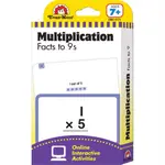 LEARNING LINE FLASHCARDS - MULTIPLICATION FACTS THROUGH THE 9'S/EVAN MOOR【三民網路書店】