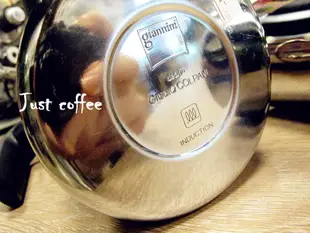 爵仕德咖啡－Giannini 吉妮娜 摩卡壺 不鏽鋼 1-3杯 另有3-6杯
