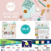 We R Memory Keepers Envelope Seal Kit With Love 60000590 BY American Crafts
