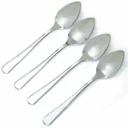 USA SELLER 4 GRAPEFRUIT SPOONS WINDSOR HEAVY WEIGHT 18/0 S/S FREE SHIP US ONLY