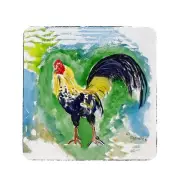 Betsy Drake Bantam Rooster Coaster Set of 4