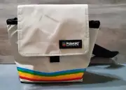 Polaroid Originals Camera Case Bag Nylon Off White Shoulder Strap Magnet Close