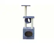 YES4PETS 112 cm Grey Cat Scratching Post Tree Scratcher Pole