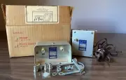 Q-Bit TV & FM Preamplifier 75 OHM System with Power Source NEW IN BOX ca. 1972