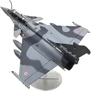 Replica Pre-Build Aircraf Metal1:72 Scale for French Rafale B Fighter Simulation Alloy Aircraft Model Collection Decoration Camo Ver Collection Gift Display
