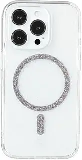 3sixT Galaxy Impact Zero Protective Case for iPhone 14 Pro, Clear/Glitter
