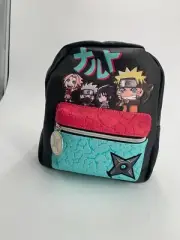 Naruto Chibi Characters Team 7 Group Mini Backpack Bag NWT VIZ MEDIA