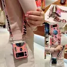 For Samsung Galaxy Z Flip 6 5 Flip 4 Slim Shockproof Phone Case Cover W/ Strap