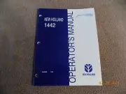 New Holland 1442 Mower Conditioner Owner's Operator's Manual 86585500 12/99
