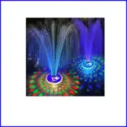 Rechargeable Floating Pool Fountain with Color-Changing LED Lights & Power Modes