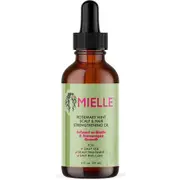 Rosemary Mint Scalp & Hair Strengthening Oil With Biotin & Essential Oils