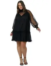 [Sunday in the City] Edge of Chaos Mini Dress in Black