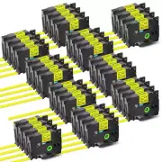 Compatible for Brother P-Touch Label Maker TZe 621 9mm for PTD220 H110BP 40Packs