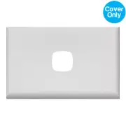 HPM Excel 1 Gang Light Switch White Cover | XL770/1PLWE