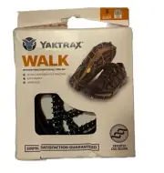 YAKTRAX Walk Winter Traction Size Small Women’s 6.5-10 Men’s 5-8.5 Box Damaged