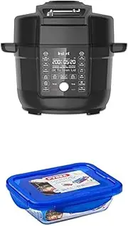 [Instant] Pot Duo Crisp 6.5L Ultimate Lid + [FREE] PYREX 800ml Container
