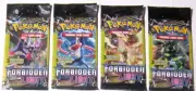 Pokemon Sun & Moon Forbidden Light 3 Card Boosters 1 Complete Art Set Hanger Pks