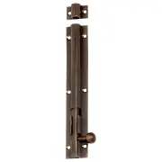 15cm Plain Barrel Bolt, Antique Brass
