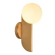 Bedroom Bedside Balcony Aisle Bronze Wall Lamp