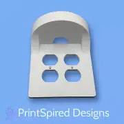 Apple HomePod mini 2-Gang Duplex Outlet Shelf