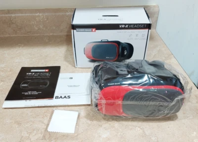 Kaiser BAAS VR-X Mobile Virtual Reality Headset RED KBA14009 For 4-6" Screens