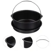 Fry Pan Accessories Round Cake Air Fryer Baking Replacement Tray
