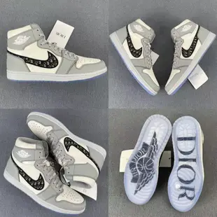 迪奧 耐吉 Dior Nike Dior x Nike Air Jordan 1 high AJ1 AJ 男女籃球運動鞋