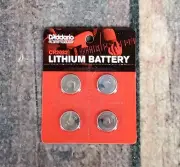 D'Addario CR2032 Lithium Battery, 4-pack