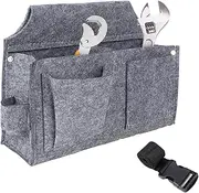 Tool Waist Button, Tool Belt for Men | Work Tool Belt Gardening Tool with Multi-Pocket - Heavy Duty with Adjustable Shoulder, Organizer d