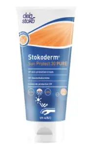 STOKODERM 30 PURE Sunscreen Broad Spectrum SPF 30 UVA Protection: UVA,UVB,UVC