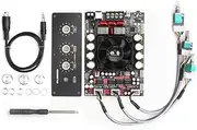 ZENWORYS New T220HS-W Bluetooth 5.2 Subwoofer Digital Amplifier Board 2.0 Channel 220W+220W Wide Voltage 12-36V Stereo HiFi