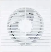 4/6/8 Inch Bathroom Exhaust Fan With 27.55" Power Cord, 123-706CFM Airflow, Auto-Closing Backdraft Damper, Ultra-Quiet 30-45dB For Bathroom, Kitchen & Office Ventilation(4inch)