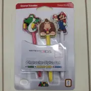 Nintendo 3DS Character Stylus Set Mario Yoshi Donkey Kong Game Traveler 2016
