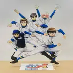 STANDEE ACE OF DIAMOND SAWAMURA EIJUN 亞克力高中棒球漫畫模型印有可愛的人物