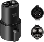 Electric Vehicle EV Adapter for Type 1 Convertor J1772 Compatible with Tesla EV Charger Connector for Electric Car Accessories