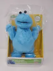 New Soft 11" Lets Cuddle Cookie Monster Plush Playskool Sesame Street NIB