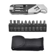Adjustable Wrench Portable Key Multifunctional Ratchet Handle Spanners Tools