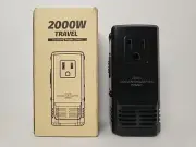 2000W Travel Coverter & Adapter Combo EU UK US AUS/NZ CH Over 200 Countries