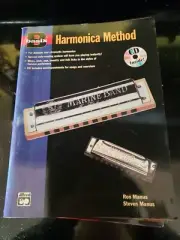 Basix: Harmonica Method Diatonic & Chromatic Harmonica/Blues/Rock/Folk/+ CD New