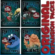 FAMILY PLOT Original 4 EXPANSION DECKS! NIB from the CREATORS!