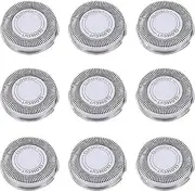 SH30 Replacement Heads，Compatible For Norelco，Shaver Series 3000, 2000, 1000 And S738, With Durable Sharp Blades(9pcs)