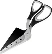 Pizza Scissors, Cutter with Shovel, Food-Grade Sharp Stainless Steel Blade and