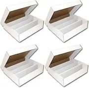 Boca Tica Monster Storage Box for Trading and Gaming Cards, 3,200 card holder (4 Pack)