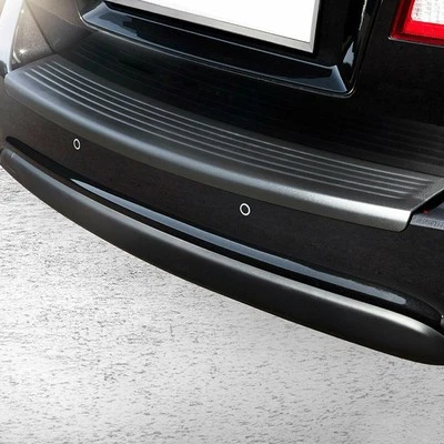 Rear Bumper Sill Cover Protector Guard for Fiat 500X 2016-2023 Steel Dark 1Pc