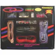 American Pro kit3 Complete 6 Gauge Car Amplifier Wiring Installation Kit