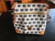 NWT Dooney and Bourke Penn State University White Crossbody Purse