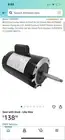 B625 Pool Pump Motor .75HP For Polaris PB460 Booster Pump, All Fitments In Desc